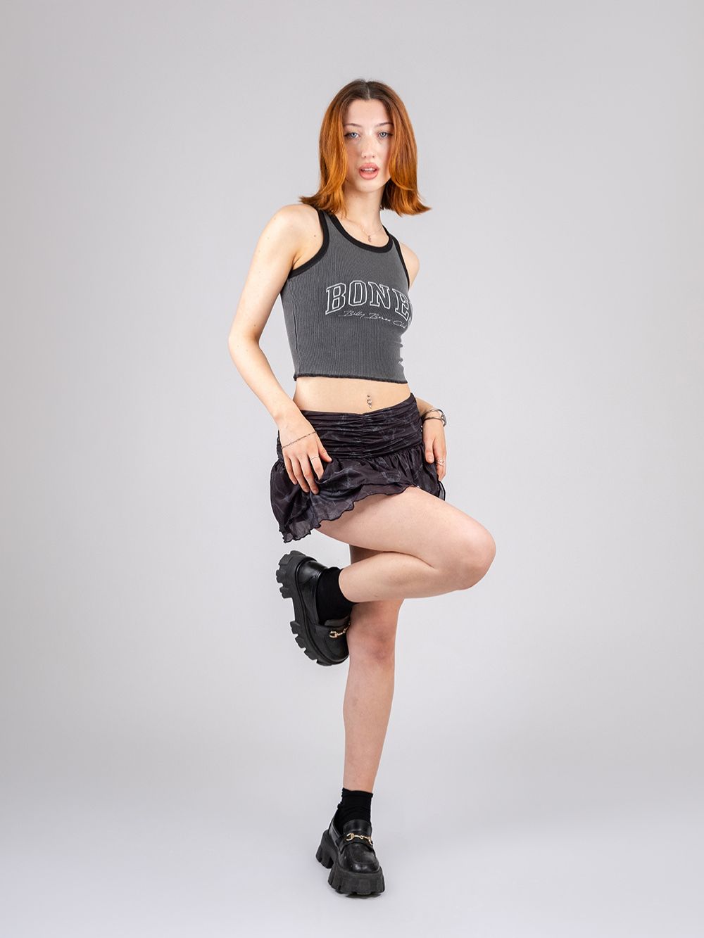 Trespass Ruffle Skirt - Black