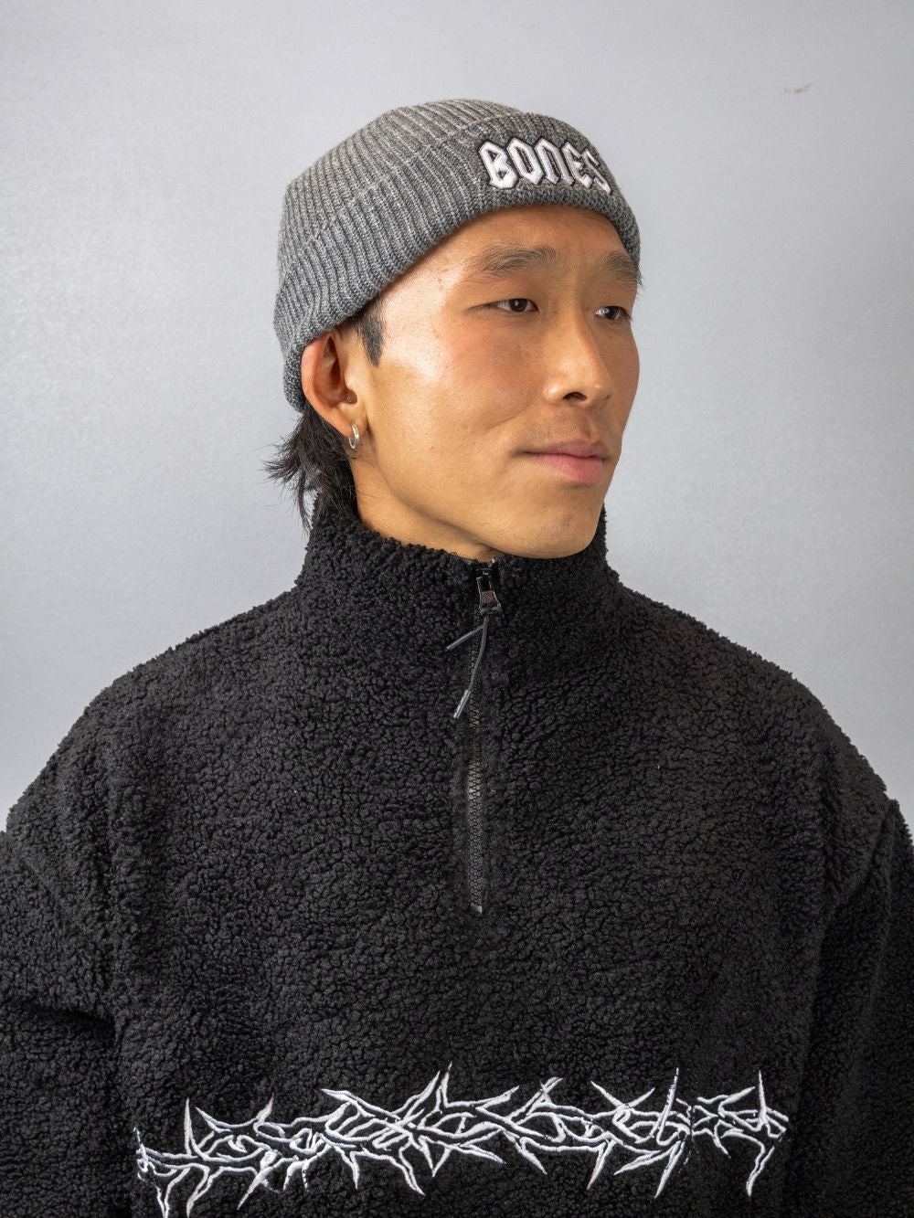 Squealer Rib Beanie - Grey