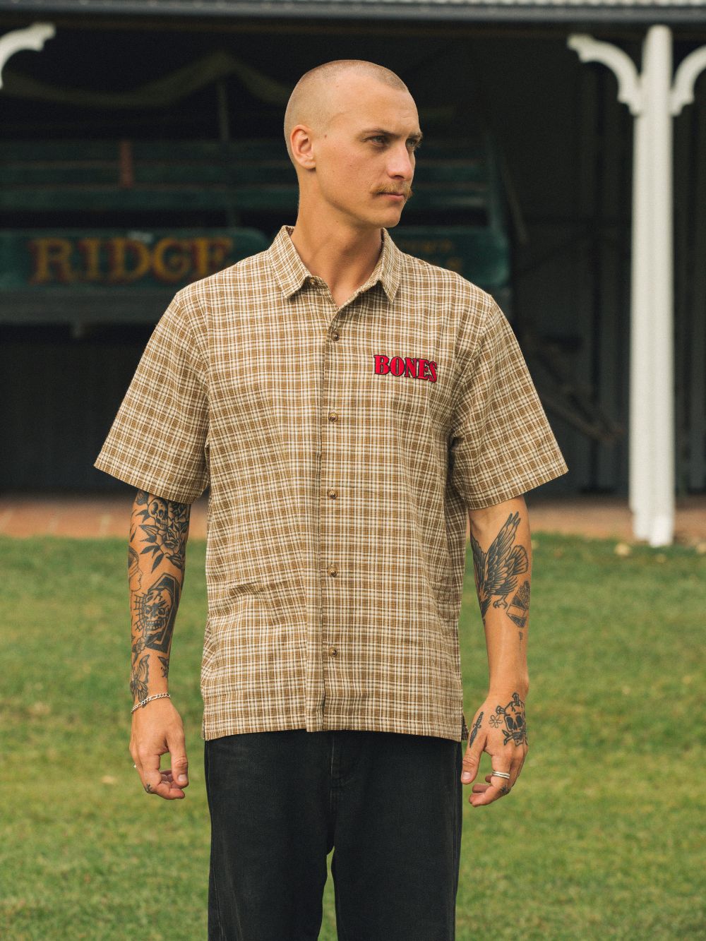 Check Rodeo Shirt - Chocolate