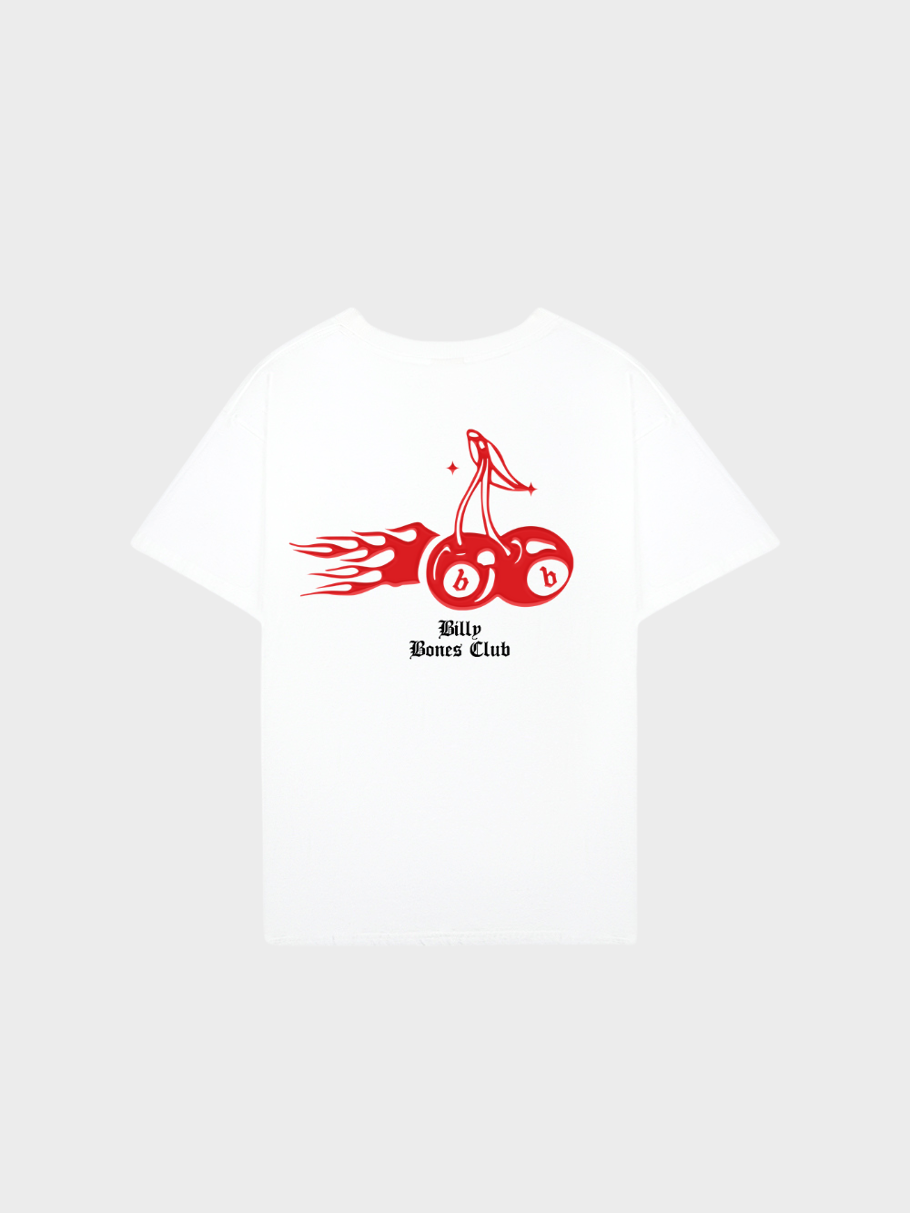 Cherry Gloss Tee - Vintage White