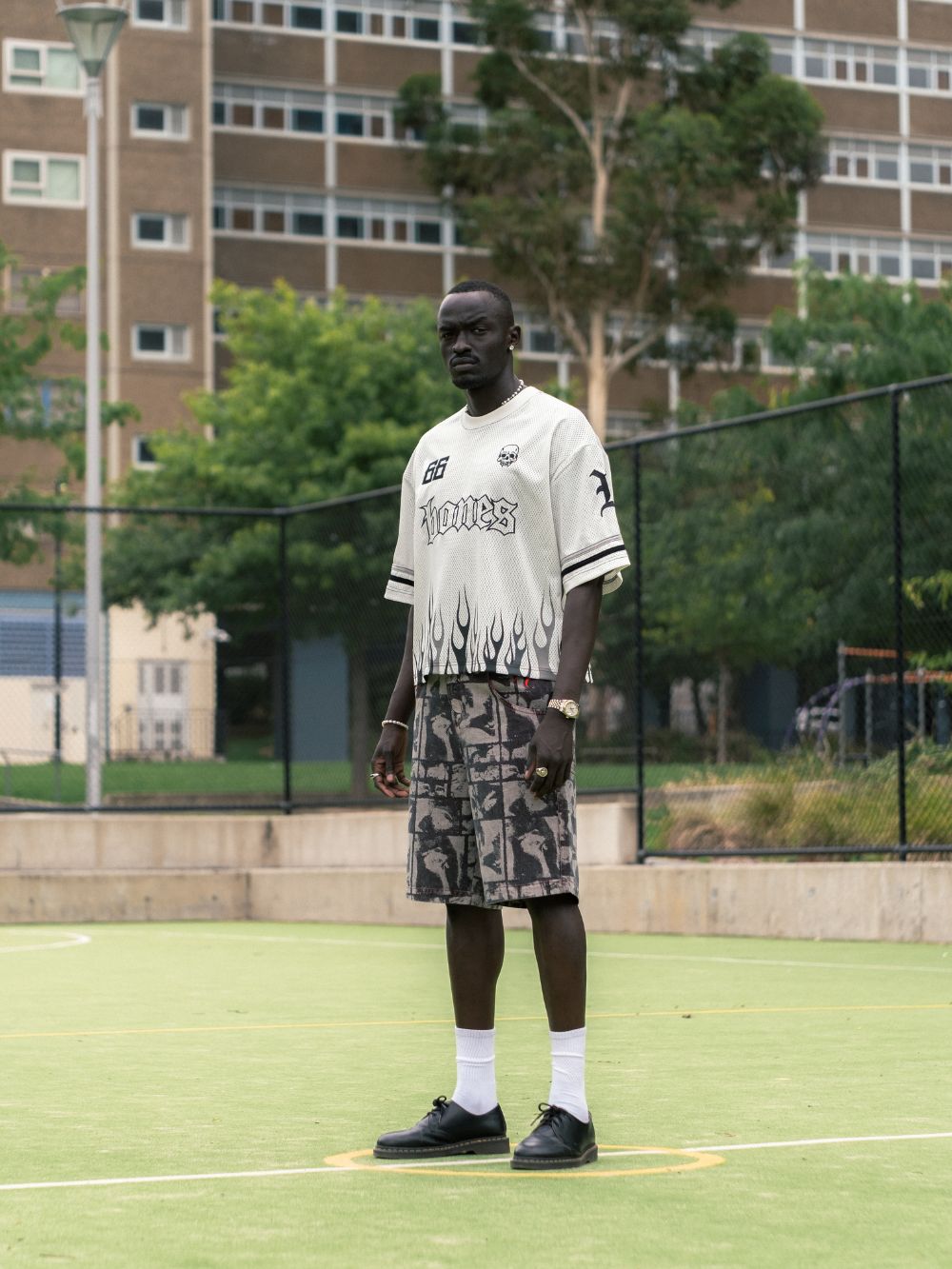 FC Burner Jersey - Mesh White