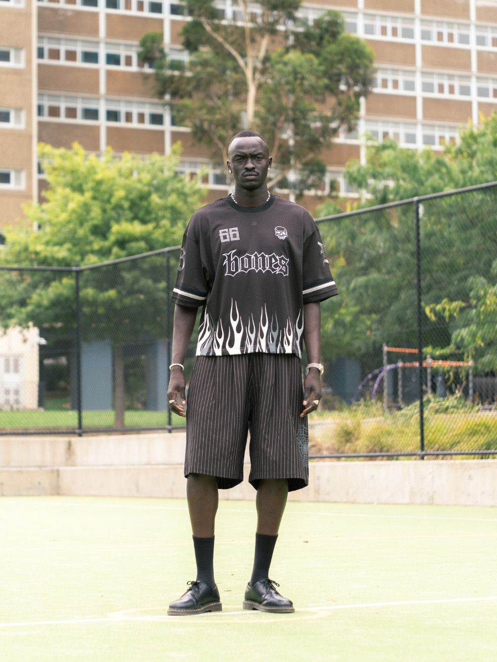 FC Burner Jersey - Mesh Black