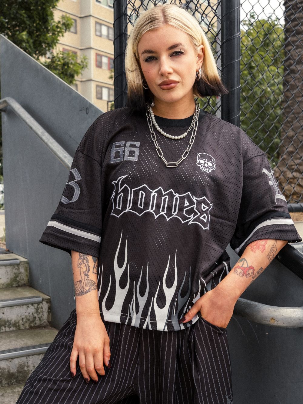 FC Burner Jersey - Mesh Black