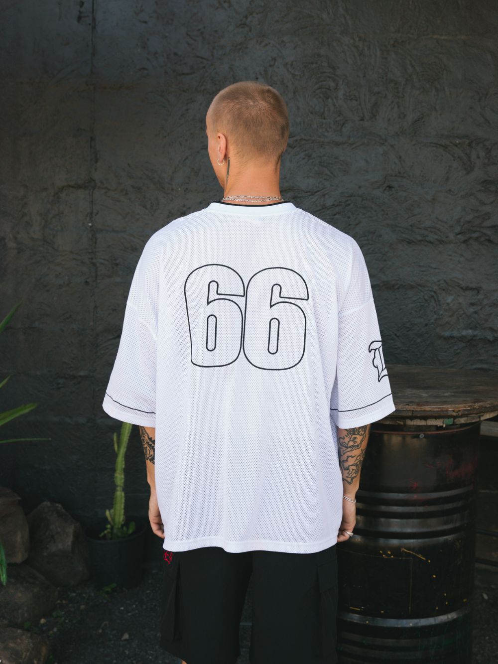 FC Bones Jersey - Mesh White