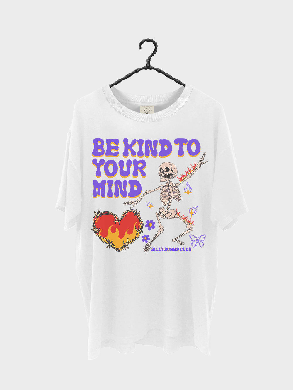 Be Kind To Your Mind Tee - Vintage White