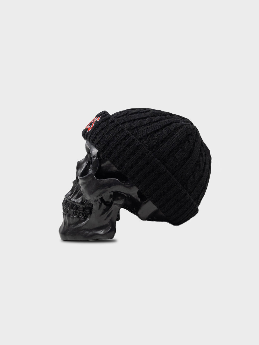 Squealer Fisherman Beanie - Black Red