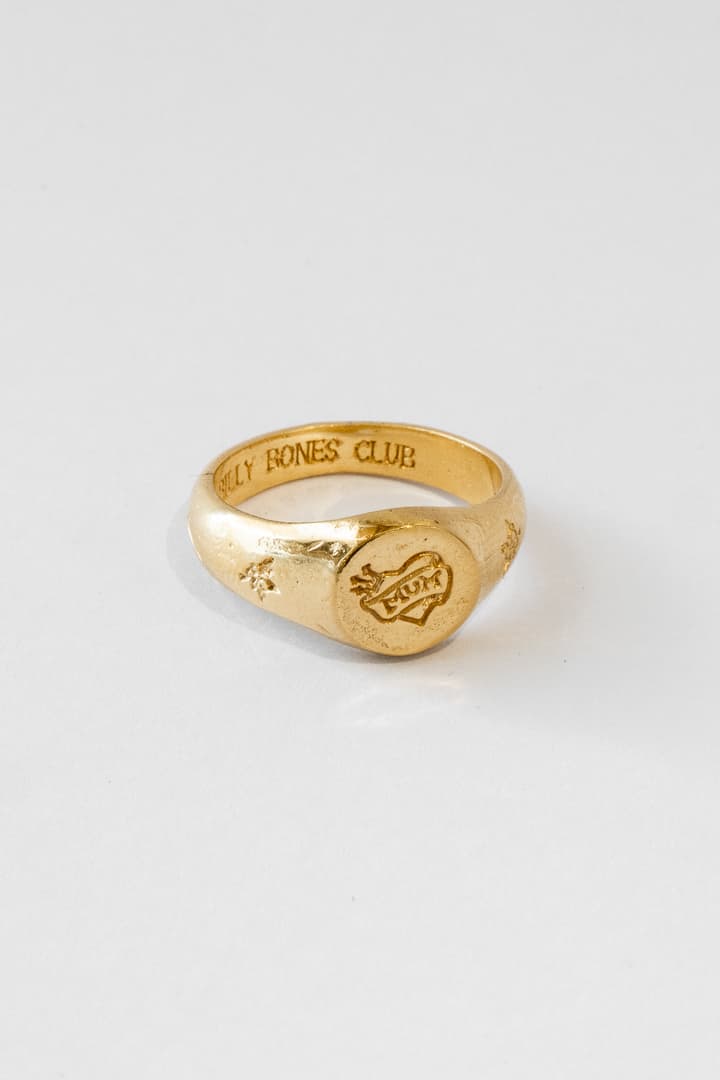 Merchants x Bones Billy's Mum Ring - Gold