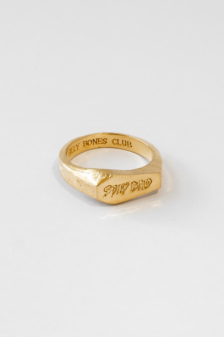 Merchants x Bones Lil Baddy Ring - Gold