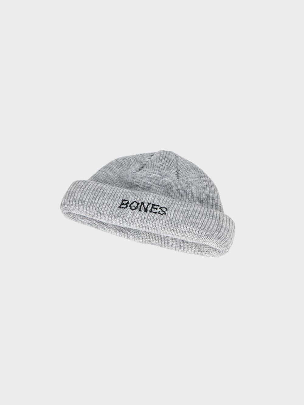 Bones Docker Knit Beanie - Grey Marle