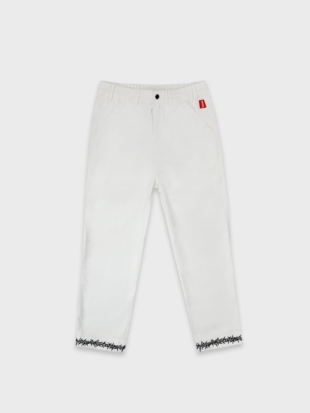 Thorn Straight Leg Pant - White