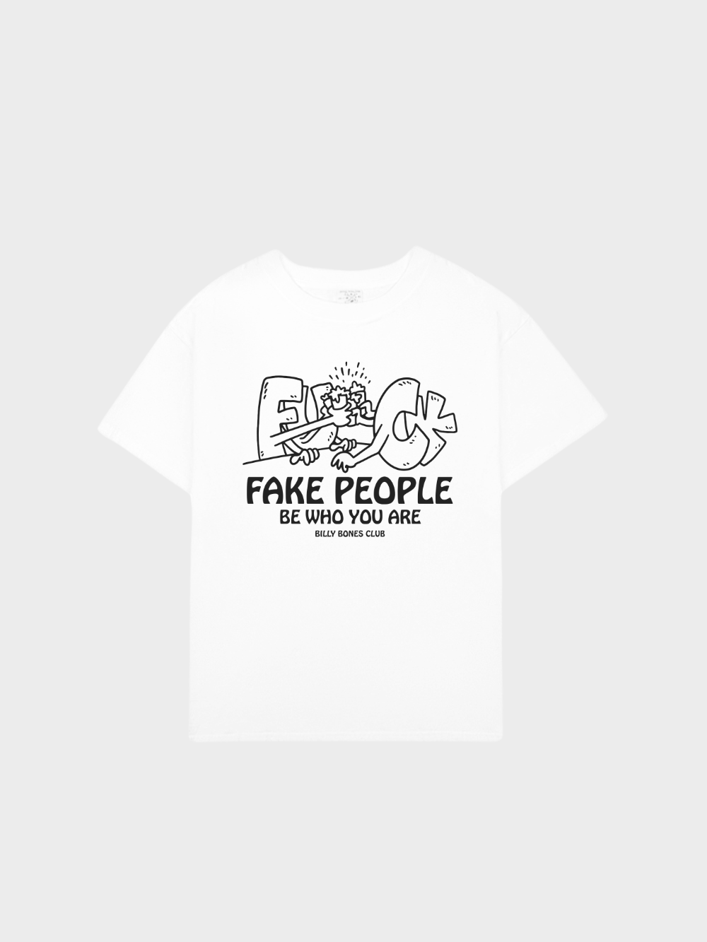 Fakers Tee - Vintage White