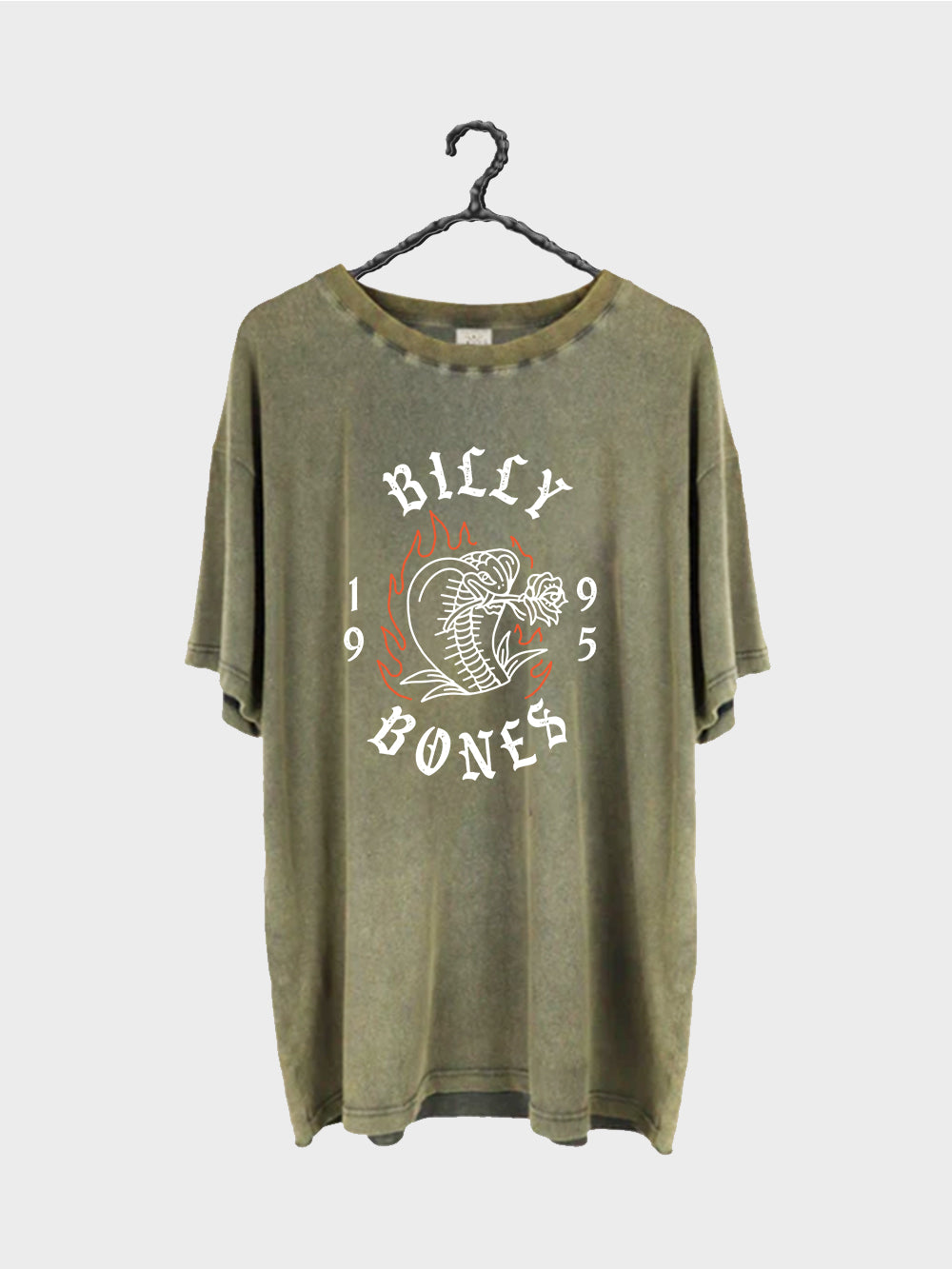 Love Bite Tee - Washed Sage