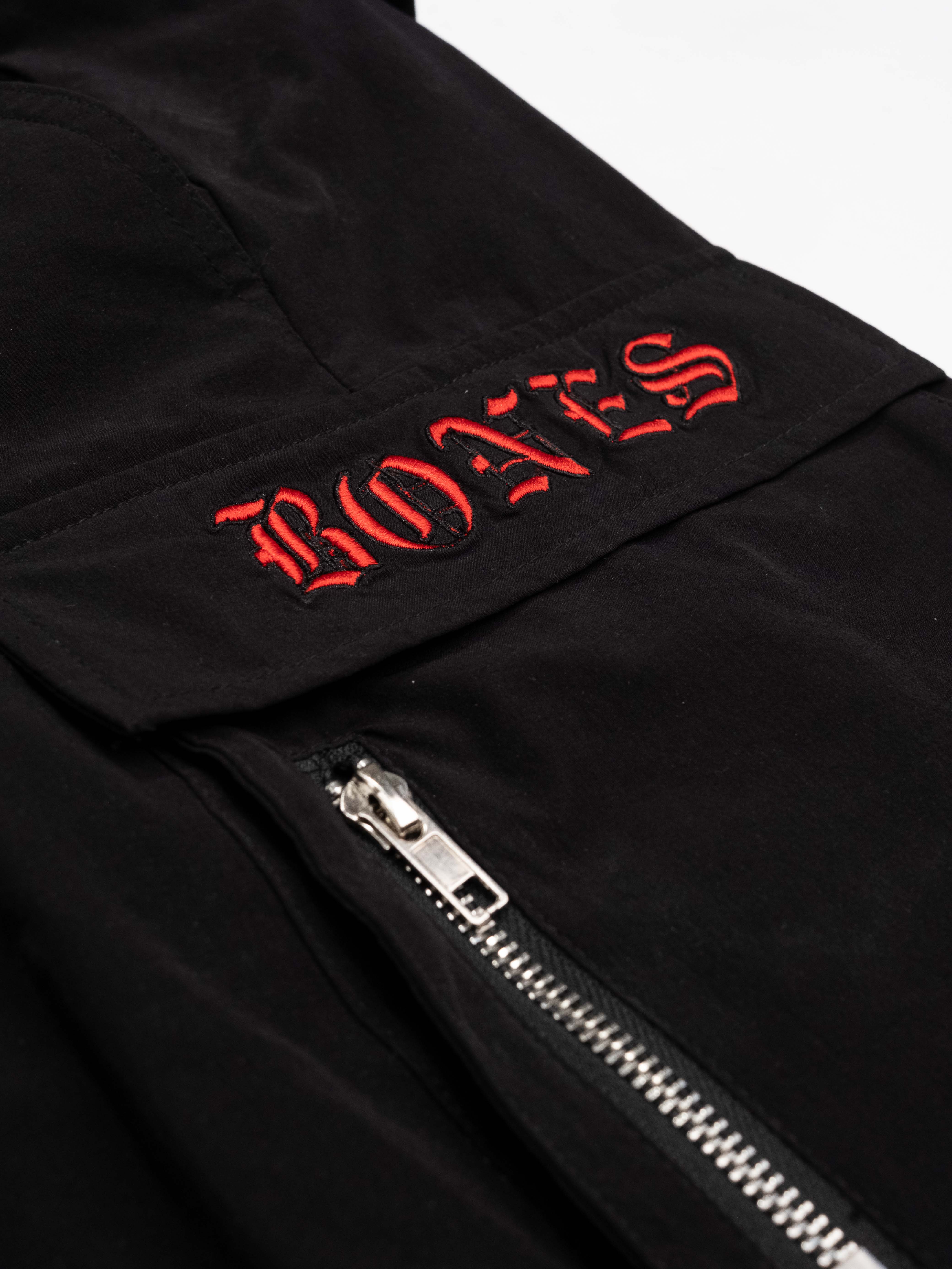 Gothic Utility Shorts - Black