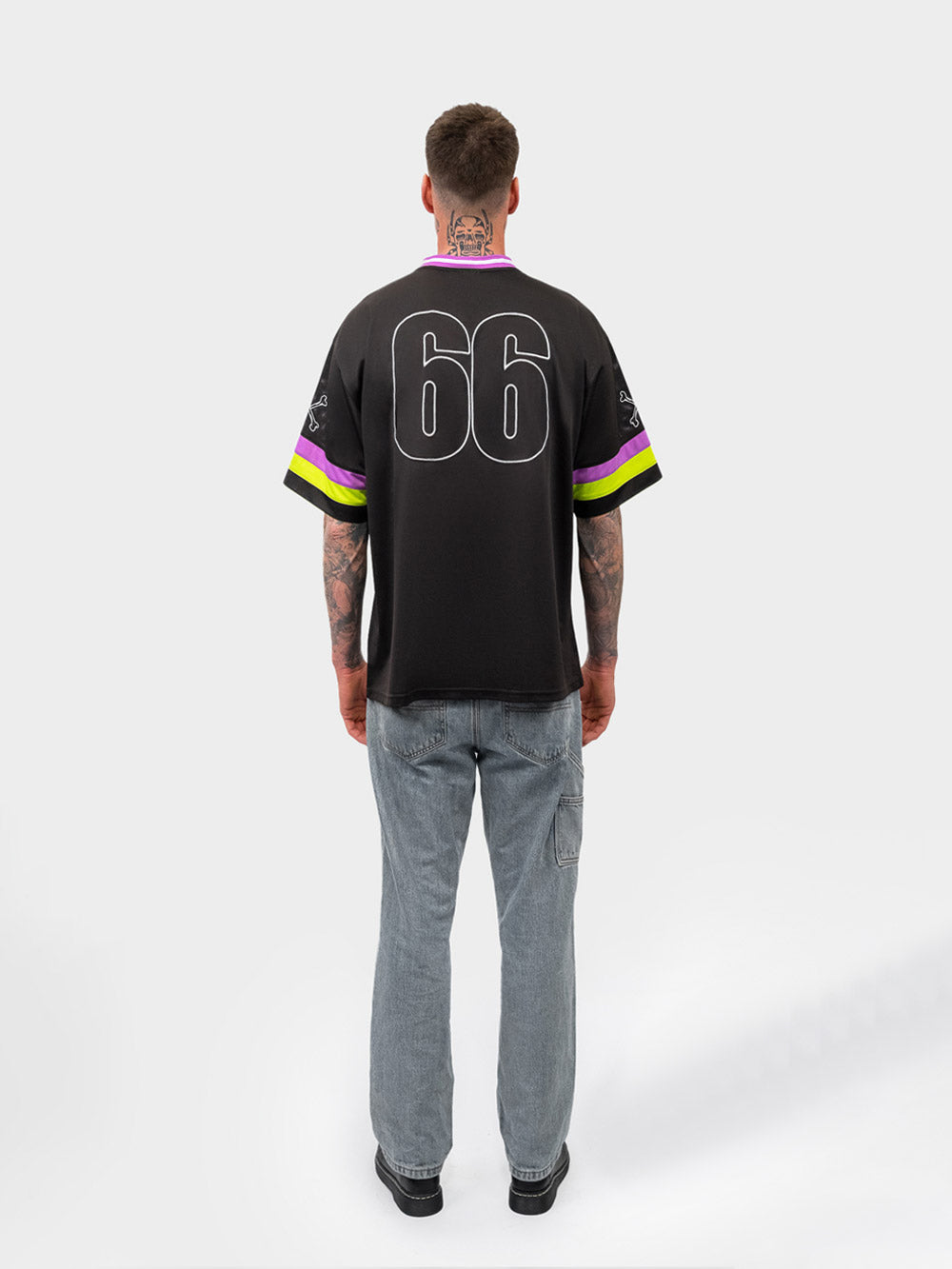 Dragon Bones Jersey - Mesh Black