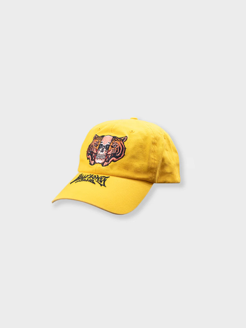 Skull Flash Dad Cap - Lemon